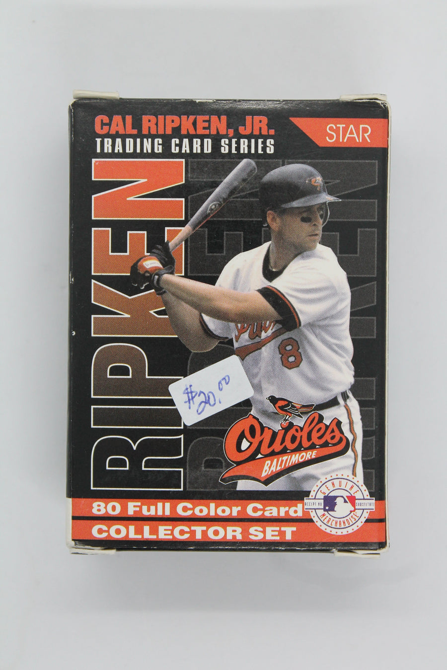 Cal Ripken Jr. Baseball Trading Cards Collector Set of 80- Baltimore Orioles-New