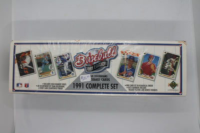 1991 Upper Deck Baseball Complete Factory Sealed Set