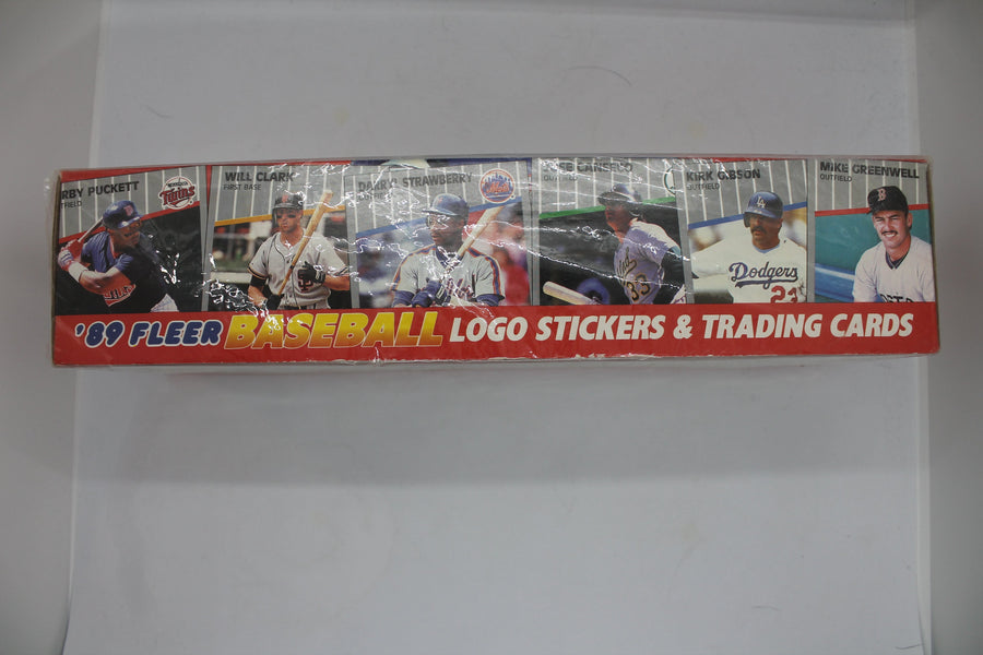 1989 Fleer Baseball Factory Sealed Complete Set of 660 Cards w/ 45 Logo Stickers