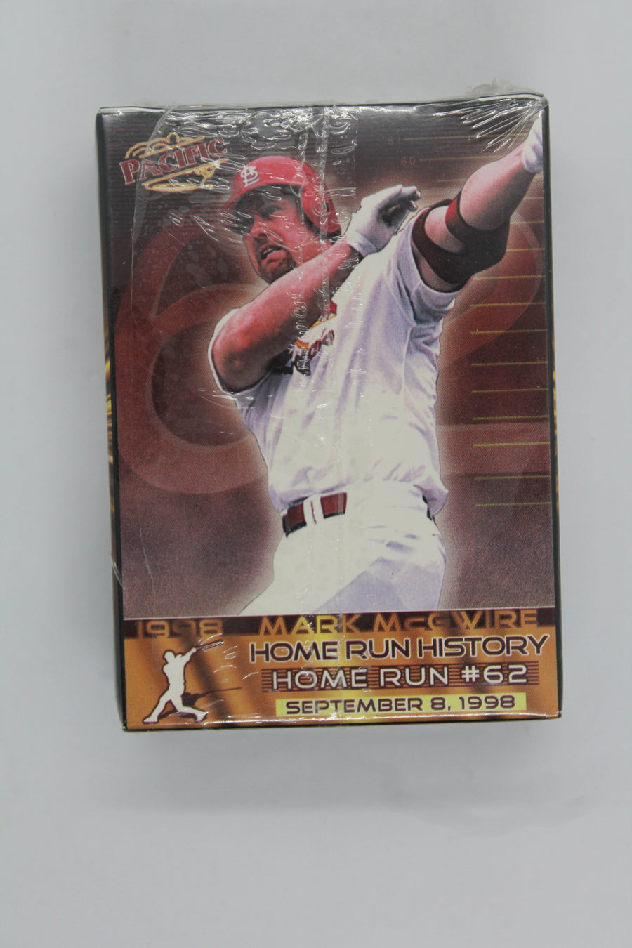 1998 PACIFIC HOME RUN HISTORY SEALED COMPLETE SET MARK MCGWIRE SAMMY SOSA NEW