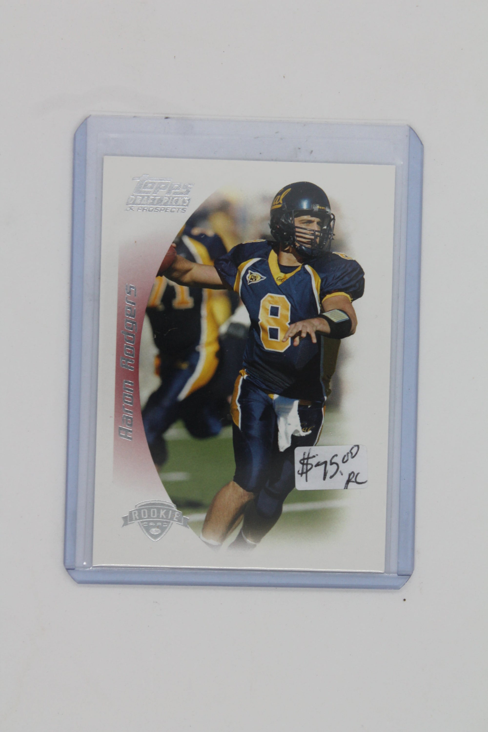 Aaron Rodgers 2005 Topps Draft Pick & Prospects Rookie Card