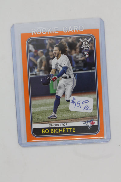 Bo Bichette 2020 Topps Big League Orange Rookie Card