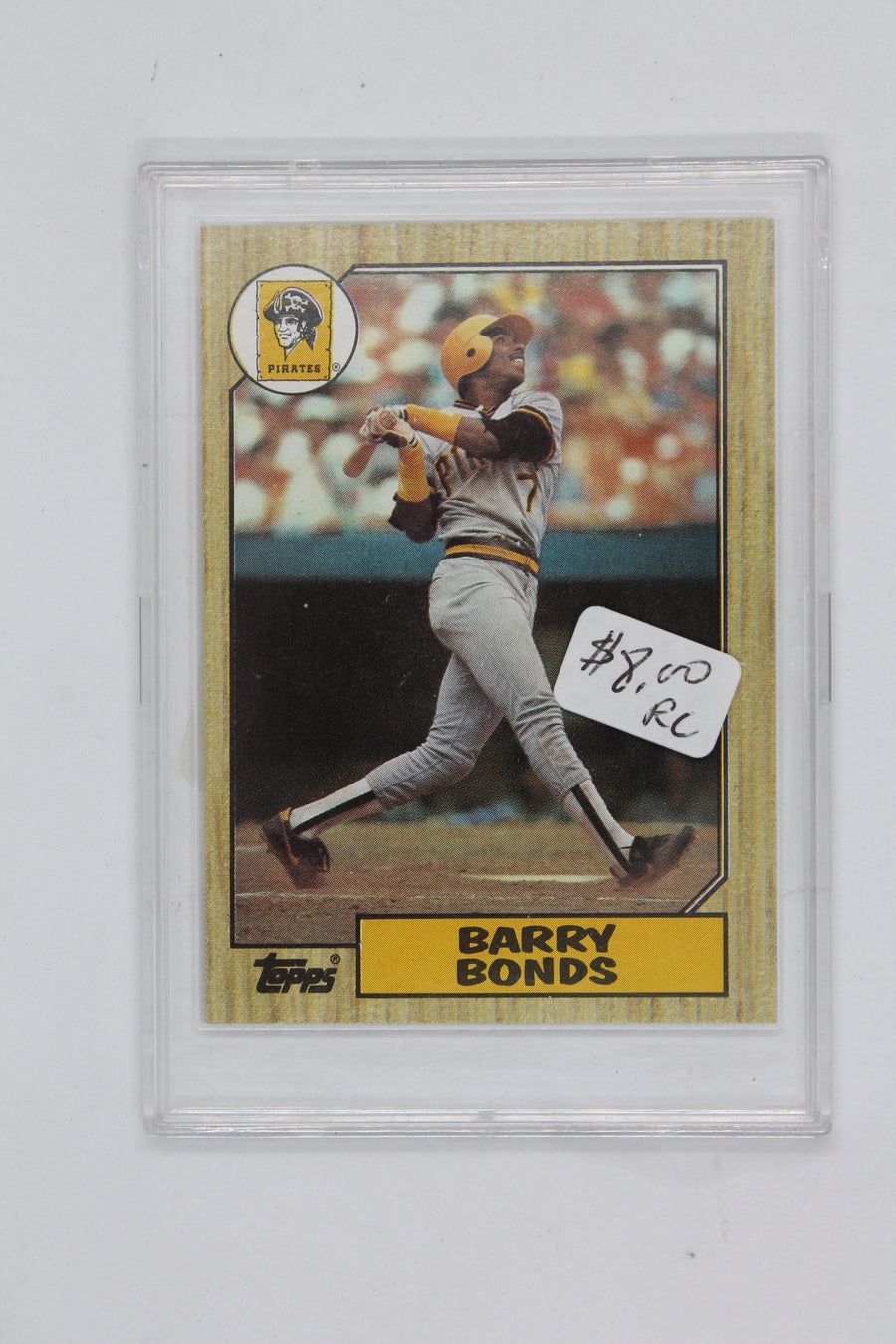 Barry Bonds  Topps Rookie Card