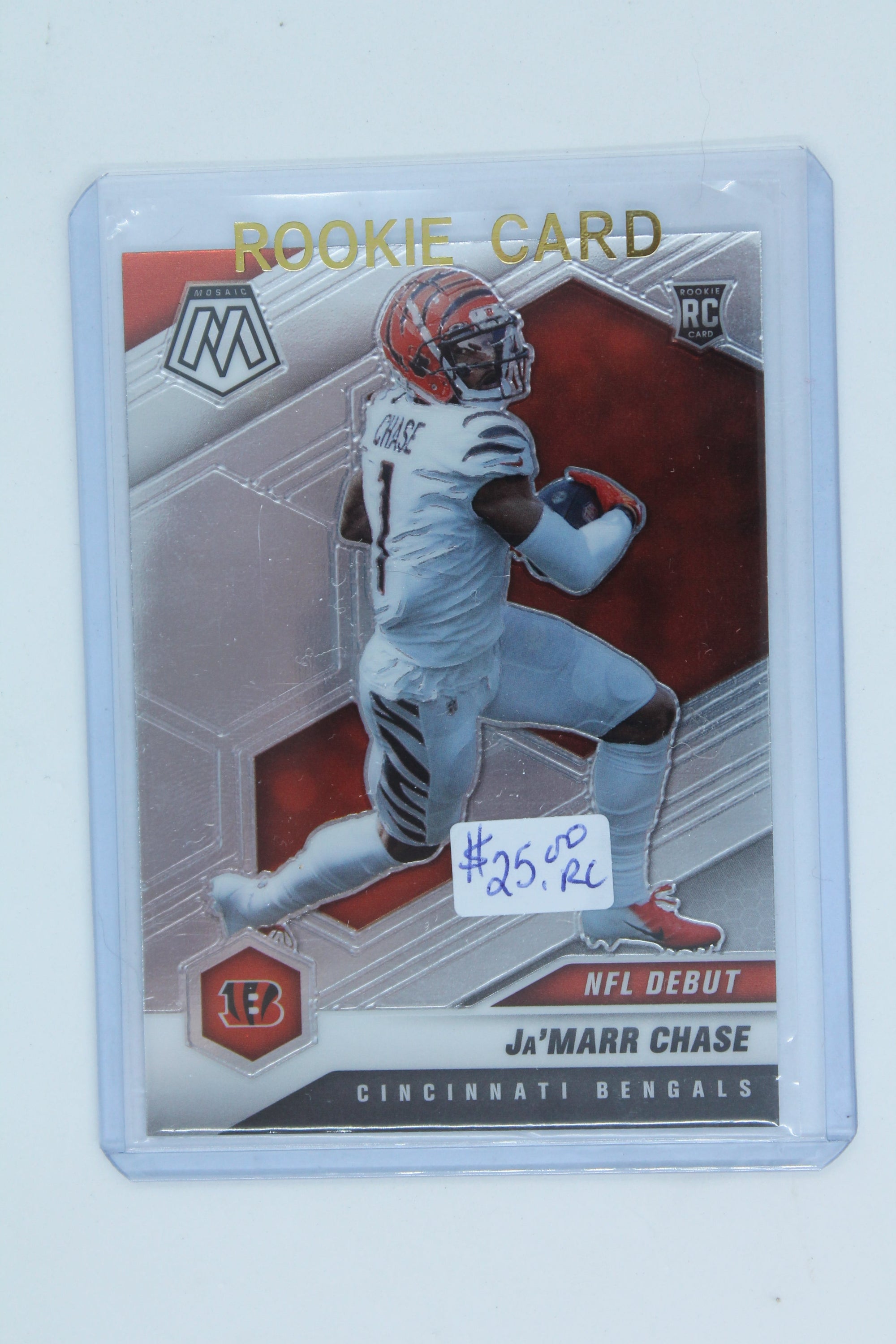 Ja'Marr Chase 2021 Panini Mosaic Rookie Card