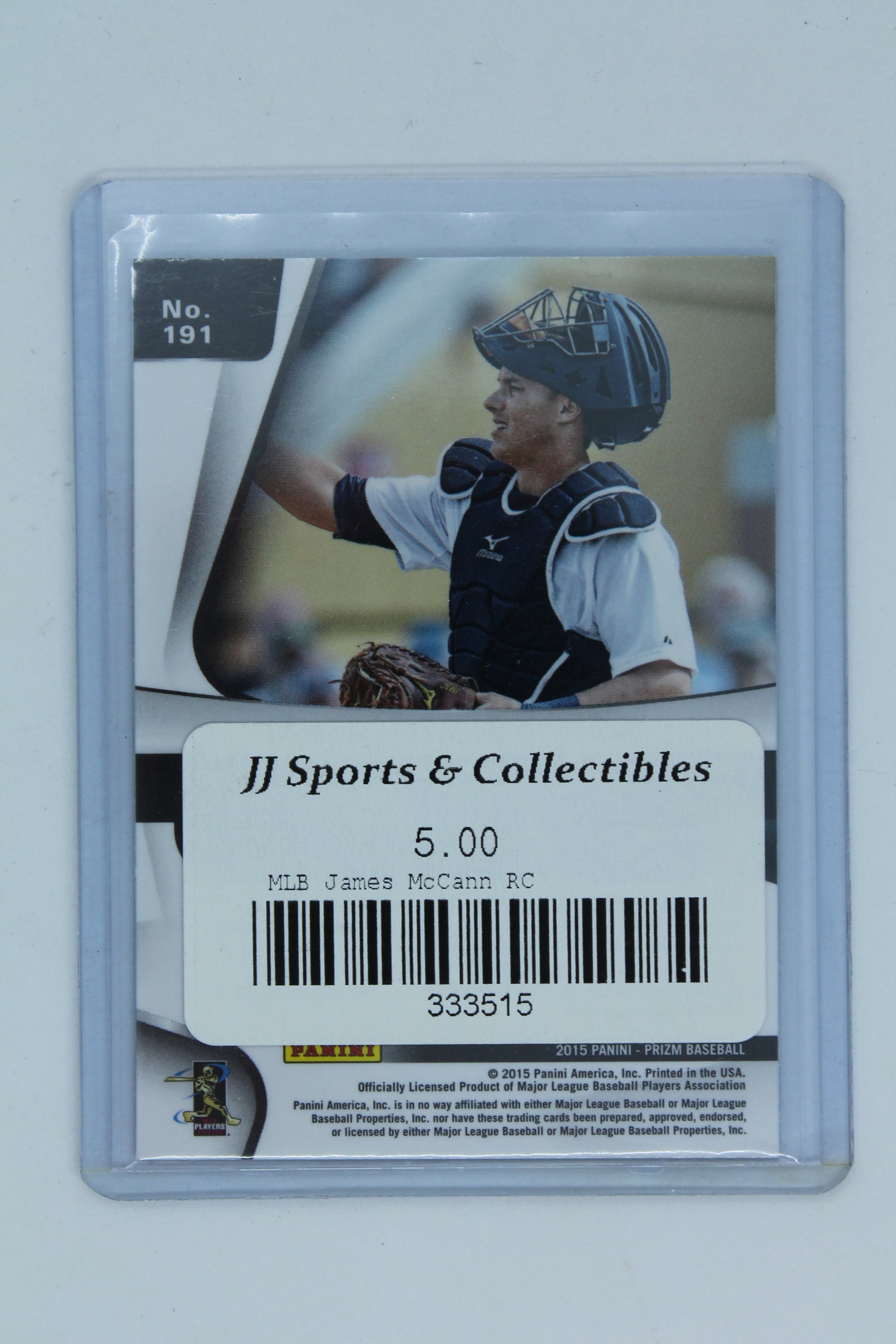 James McCann  2015 Panini Prizm - [Base] #191