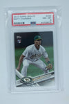 Matt Chapman 2017 Topps Update Series Rookie Card [PSA 8]