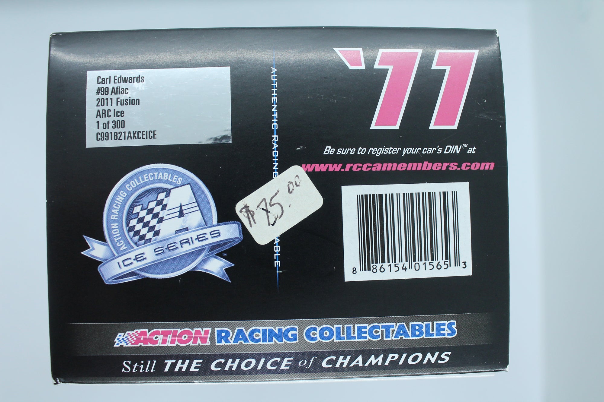 Carl Edwards #99 Aflac 2011 Fusion Arc Ice 1:24 Diecast - 1 of 300