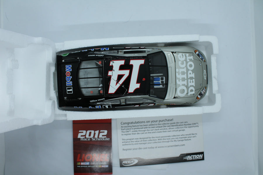 Tony Stewart #14 Office Depot 2012 Impala Frost 1:24 Diecast 1 of 432