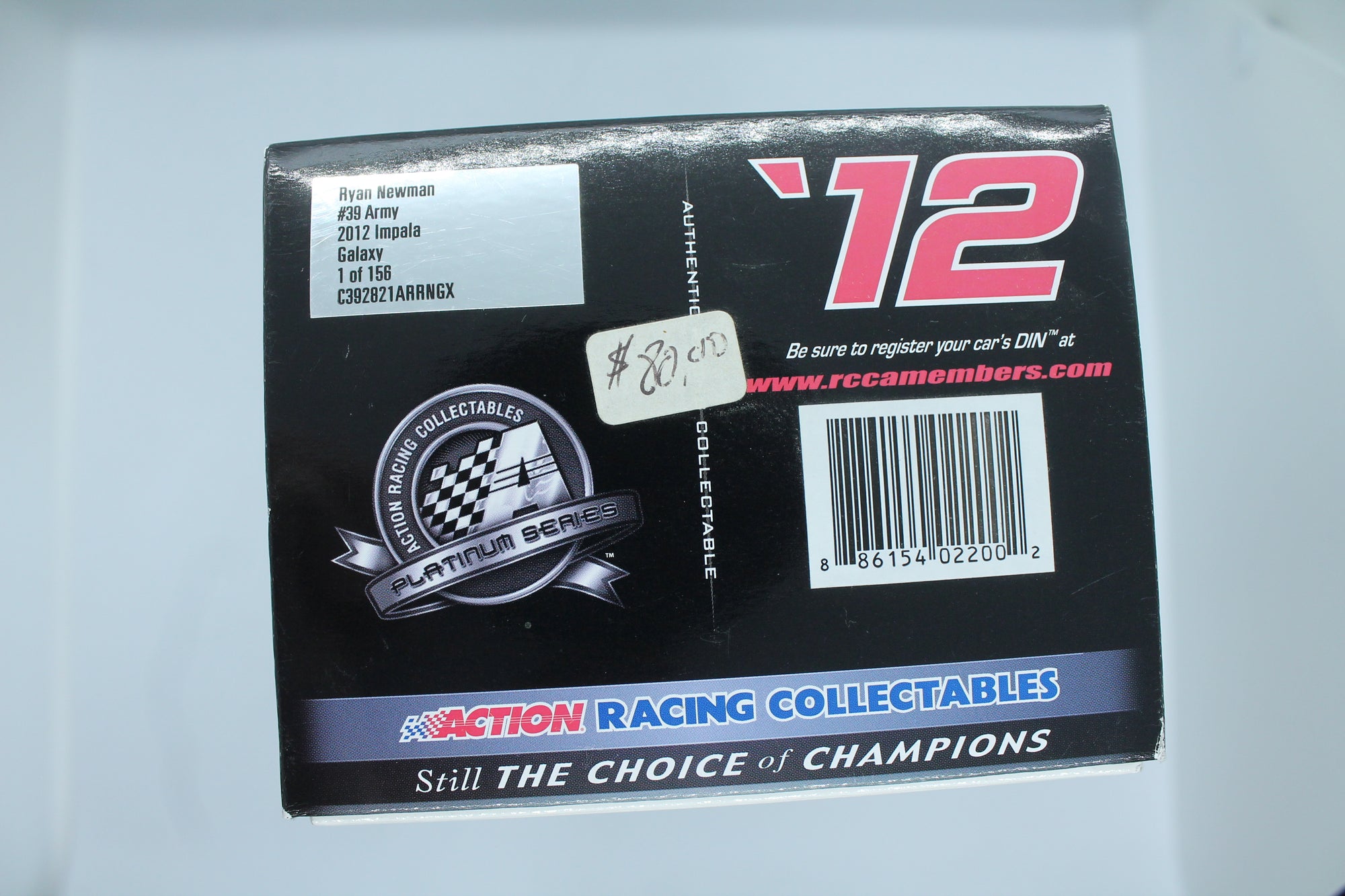 Ryan Newman 2012 #39 Army Impala Galaxy 1 of 156 1:24 Diecast