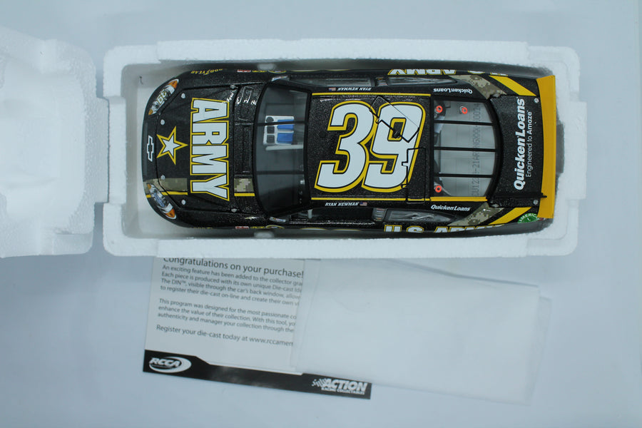 Ryan Newman 2012 #39 Army Impala Galaxy 1 of 156 1:24 Diecast