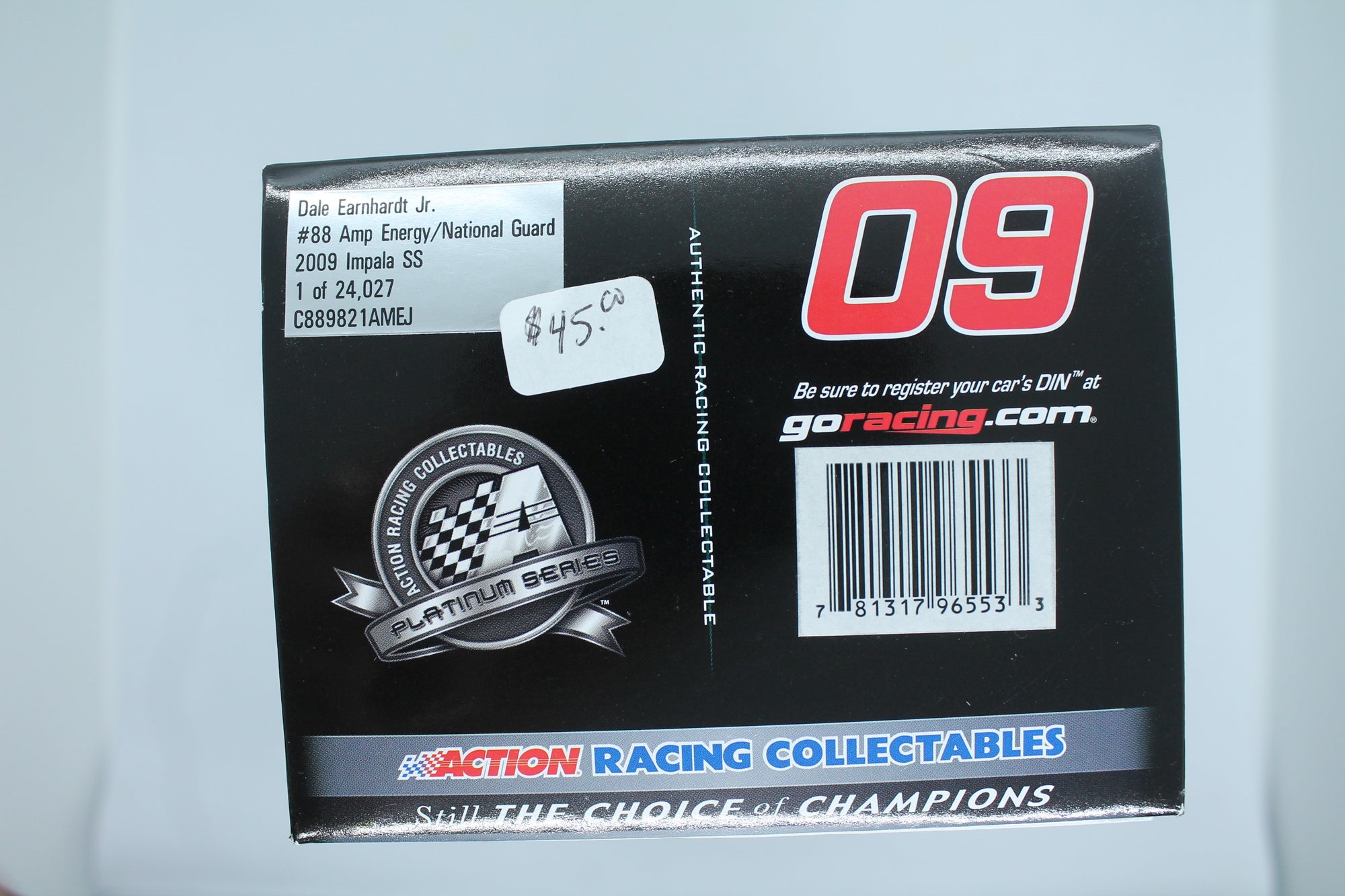 Dale Earnhardt Jr. #88 Amp Energy/National Guard 2009 Impala 1:24 Diecast Car