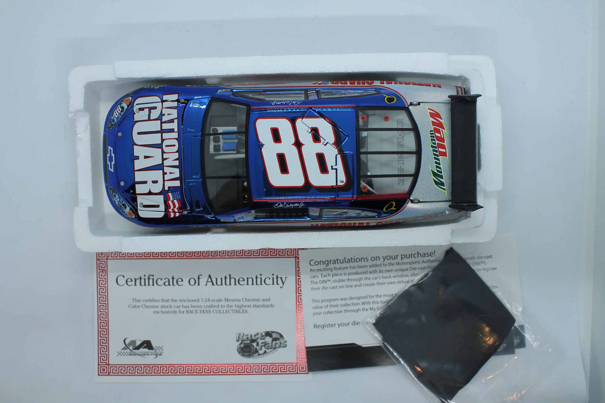 Dale Earnhardt Jr. 88 National Guard 2008 Impala 1 24 Diecast Car