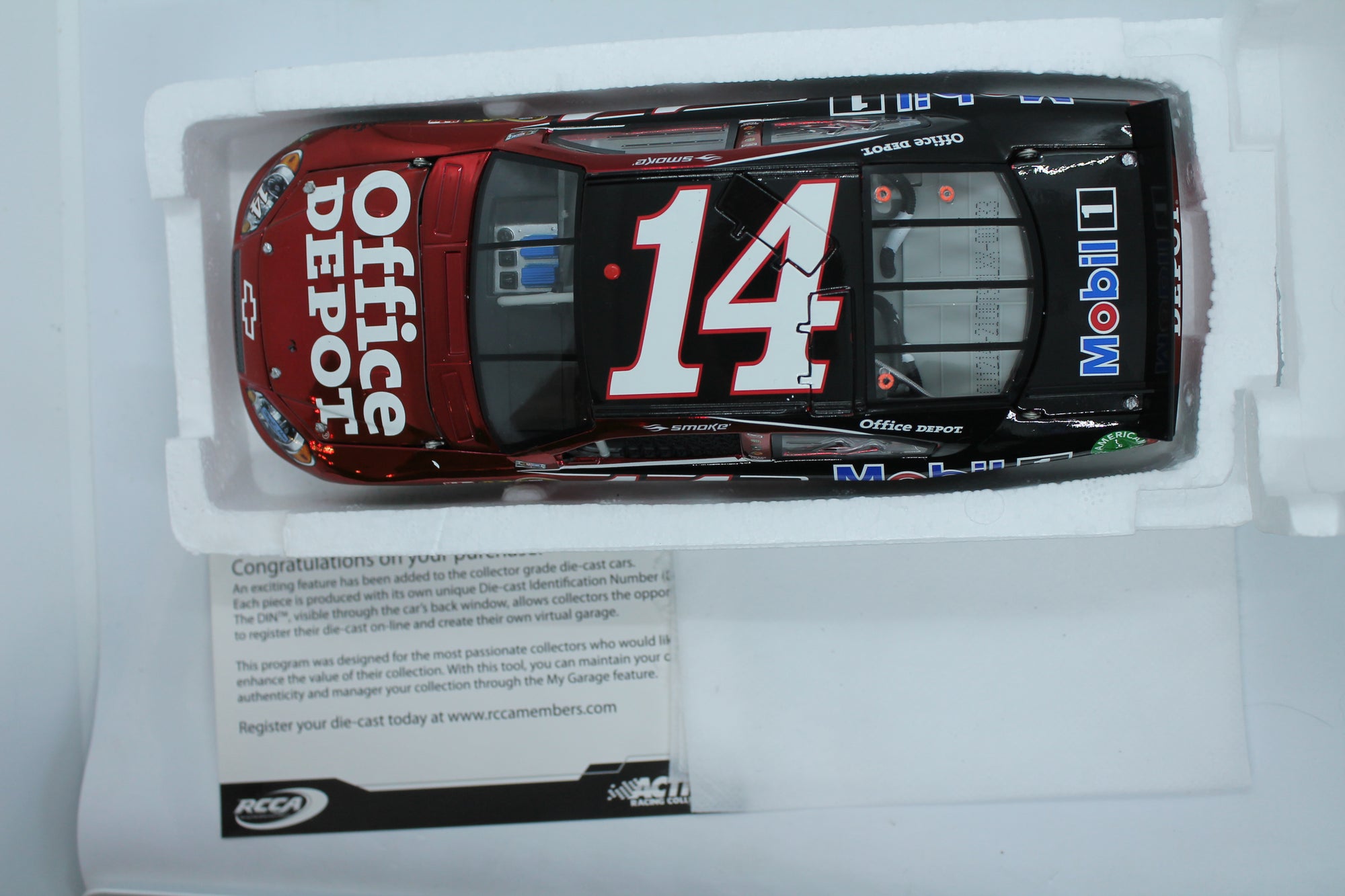 Tony Stewart #14 Office Depot 2012 Impala Color Chrome 1:24 Diecast 1 of 407