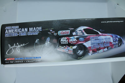 John Force American Made 16X Champion 2014 Mustang Funny Car 1:24 Diecast