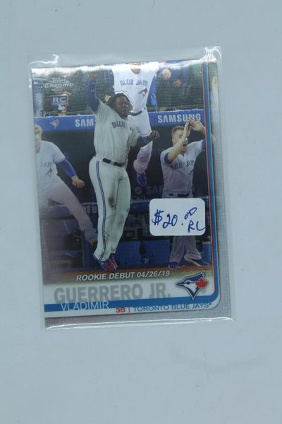 Vladimir Guerrero Jr. 2019 Topps Chrome Update Series - Target Rookie Card