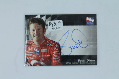 Scott Dixon 2007 07 Rittenhouse Racing IRL Autograph Card