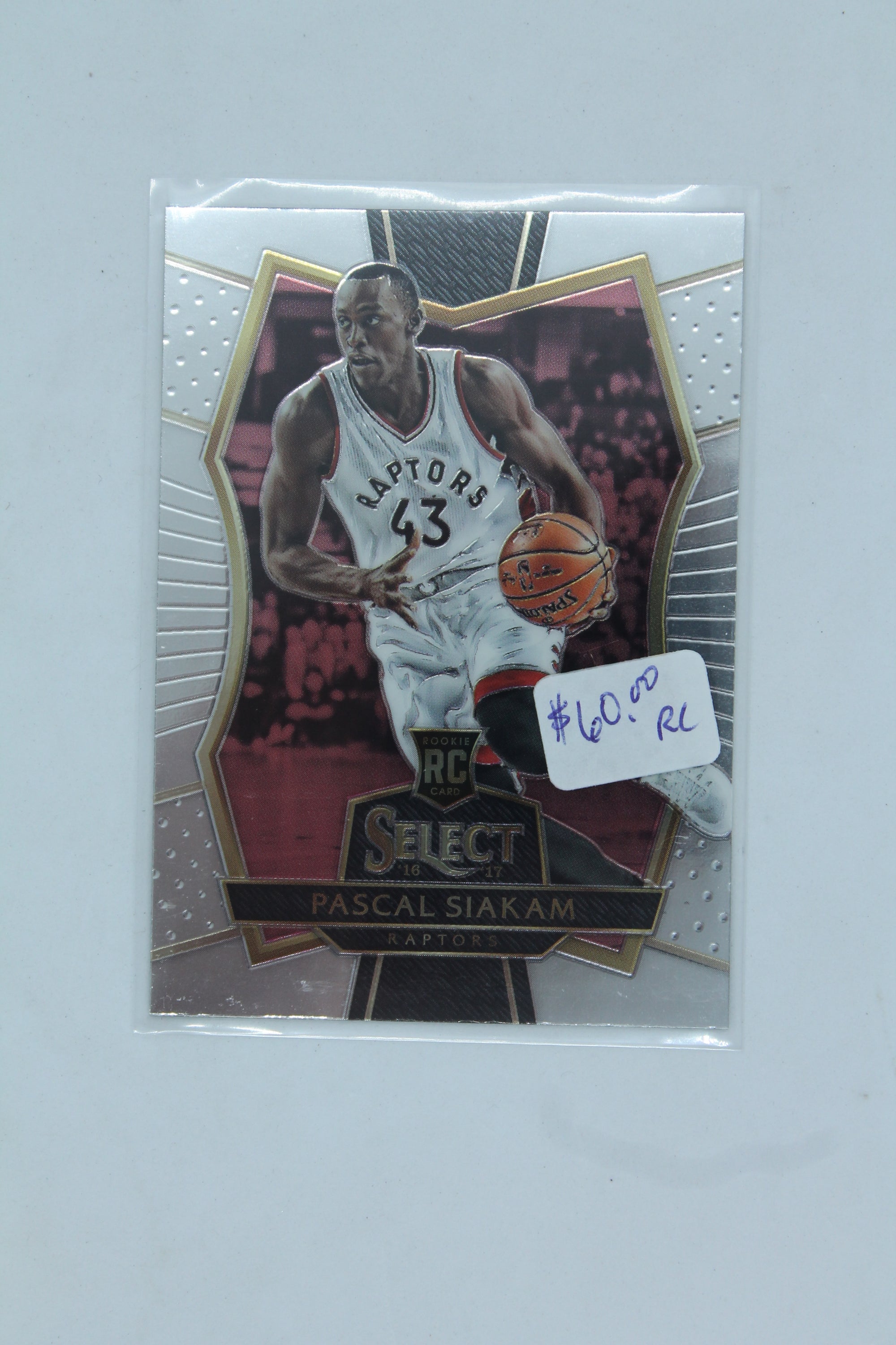 Pascal Siakam 2016 Panini Select Rookie Card