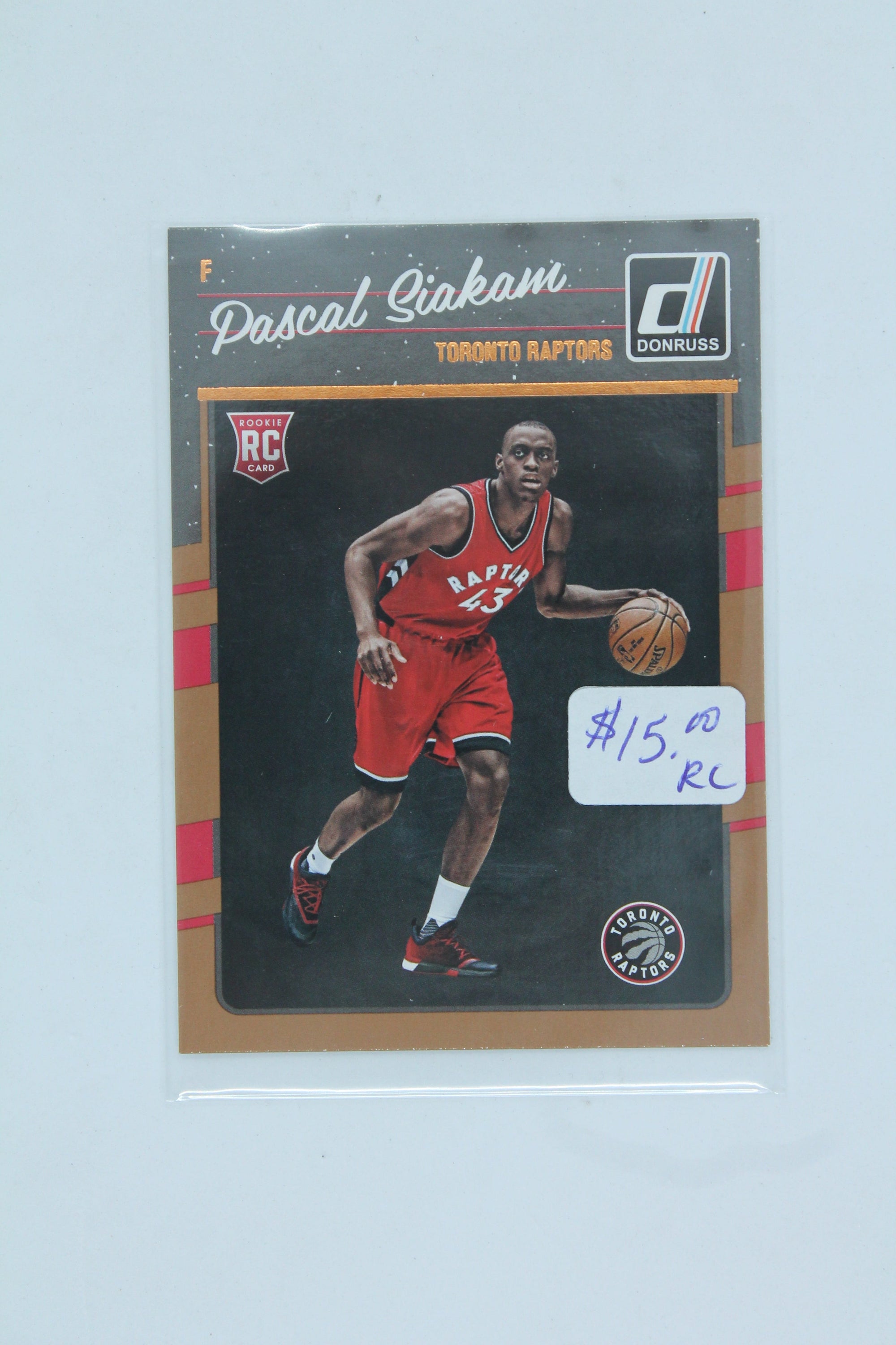 Pascal Siakam 2016-17 Panini Donruss Rookie Card