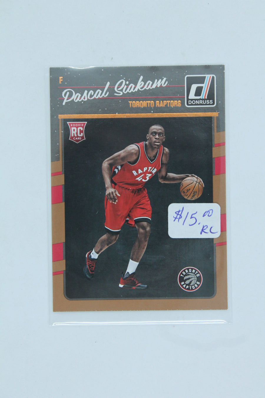 Pascal Siakam 2016-17 Panini Donruss Rookie Card