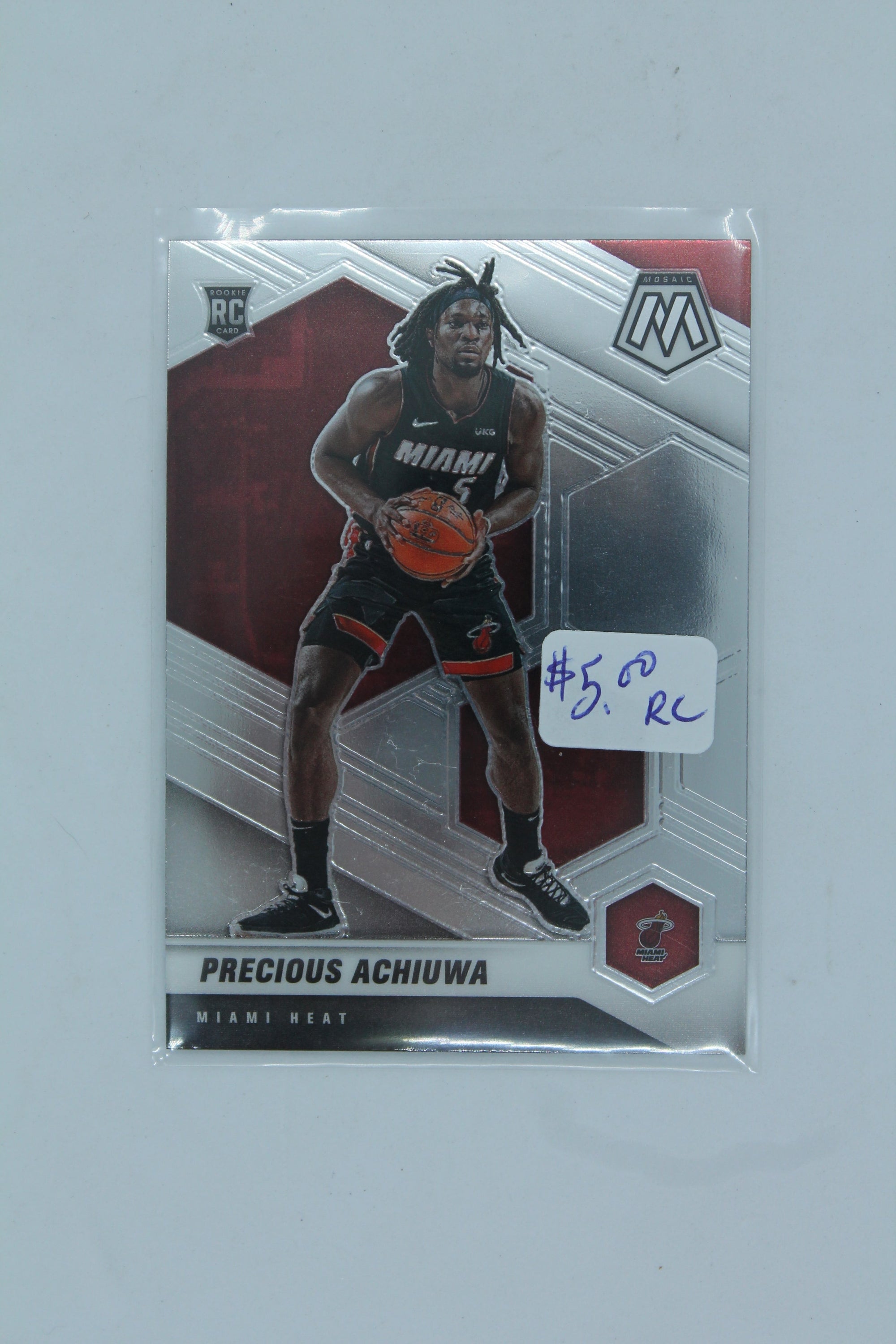 Precious Achiuwa 2020-21 Panini Mosaic Rookie Card