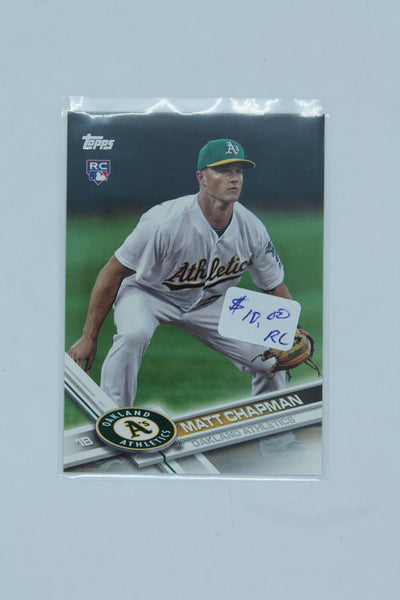 Matt Chapman 2017 Topps Update Series Rookie Card