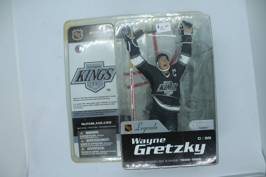 McFarlane Legends Series 2 Wayne Gretzky Los Angles Kings White Jersey