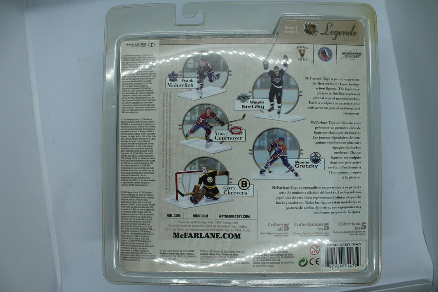 McFarlane NHL Legends Series 1 Wayne Gretzky Kings 6" Action Figure 2004