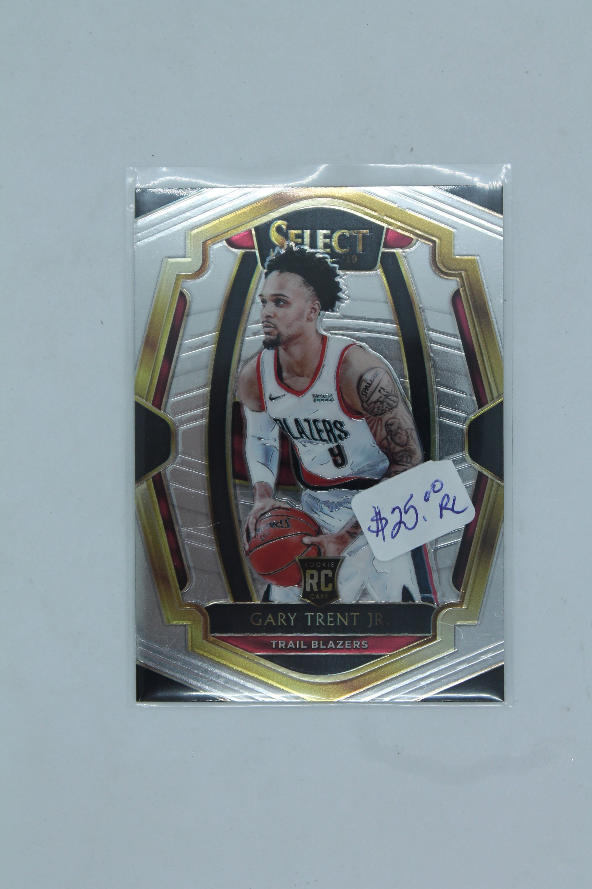 Gary Trent Jr. 2018-19 Panini Select Rookie Card