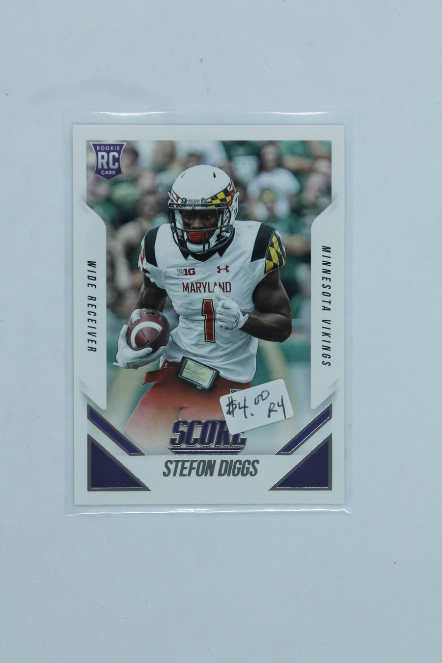 NFL Stefon Diggs Score Rookie Card