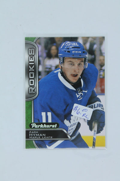 Zach Hyman 2016-17 Upper Deck Parkhurst Rookie Card