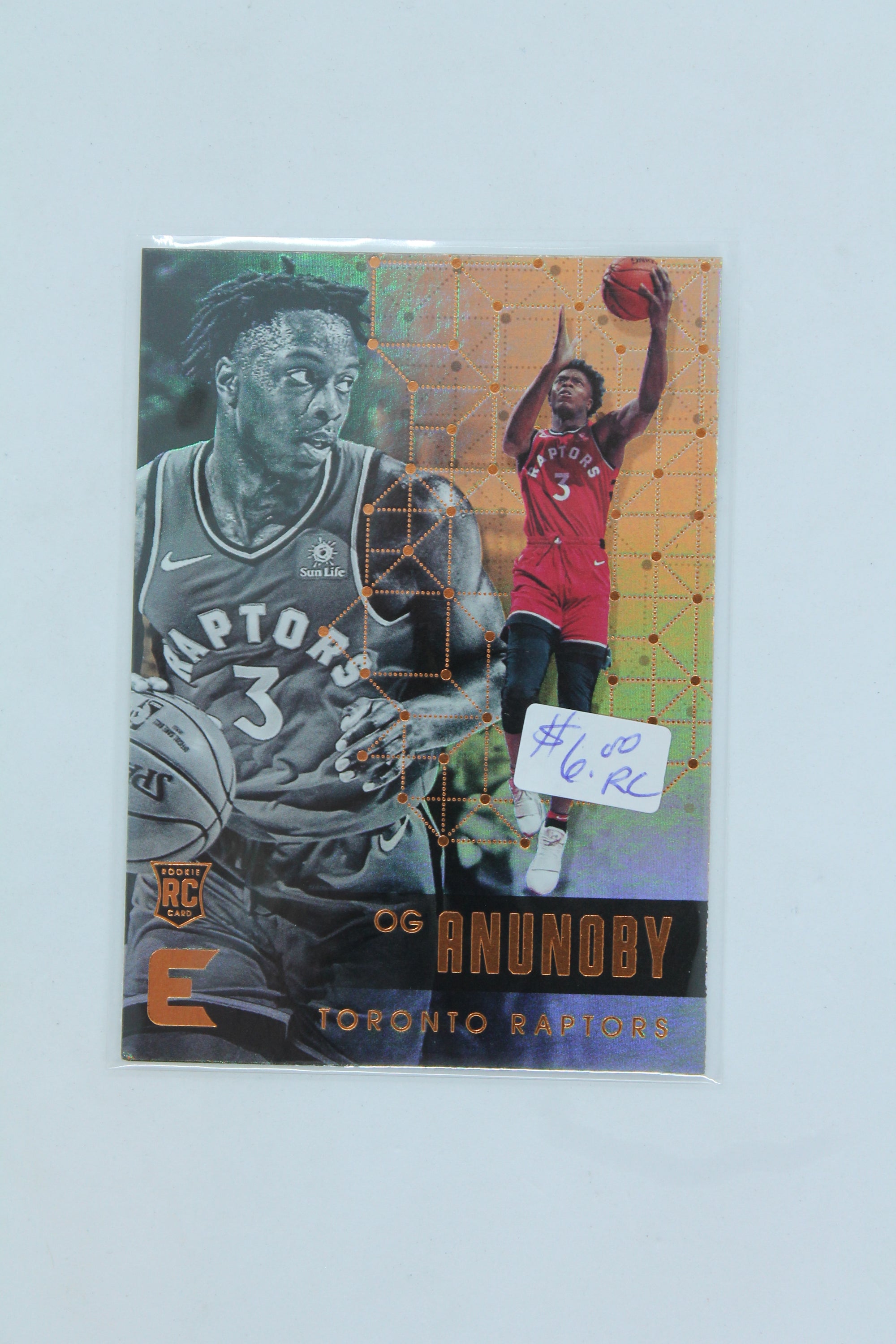 OG Anunoby 2017-18 Panini Essentials Rookie Card