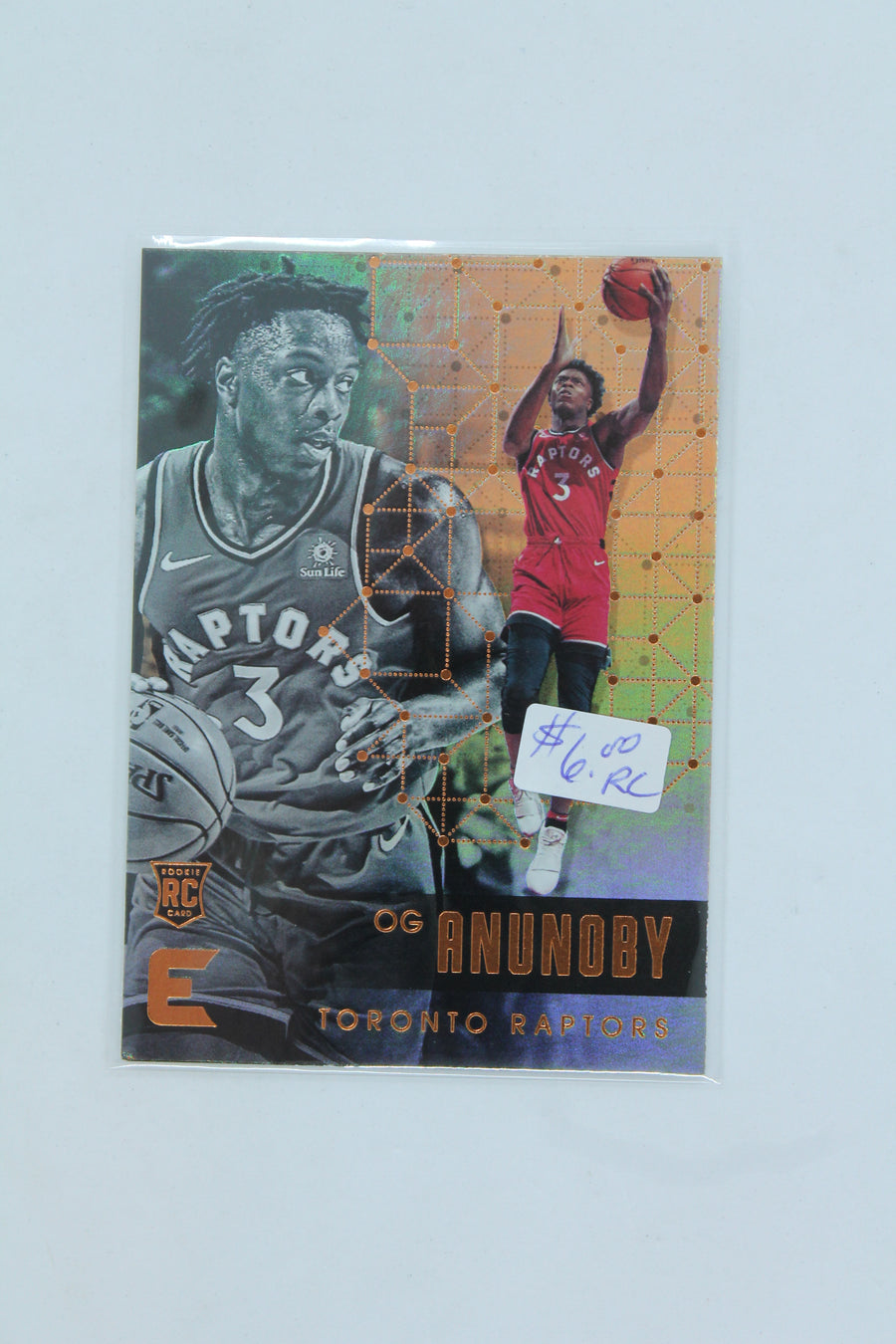 OG Anunoby 2017-18 Panini Essentials Rookie Card