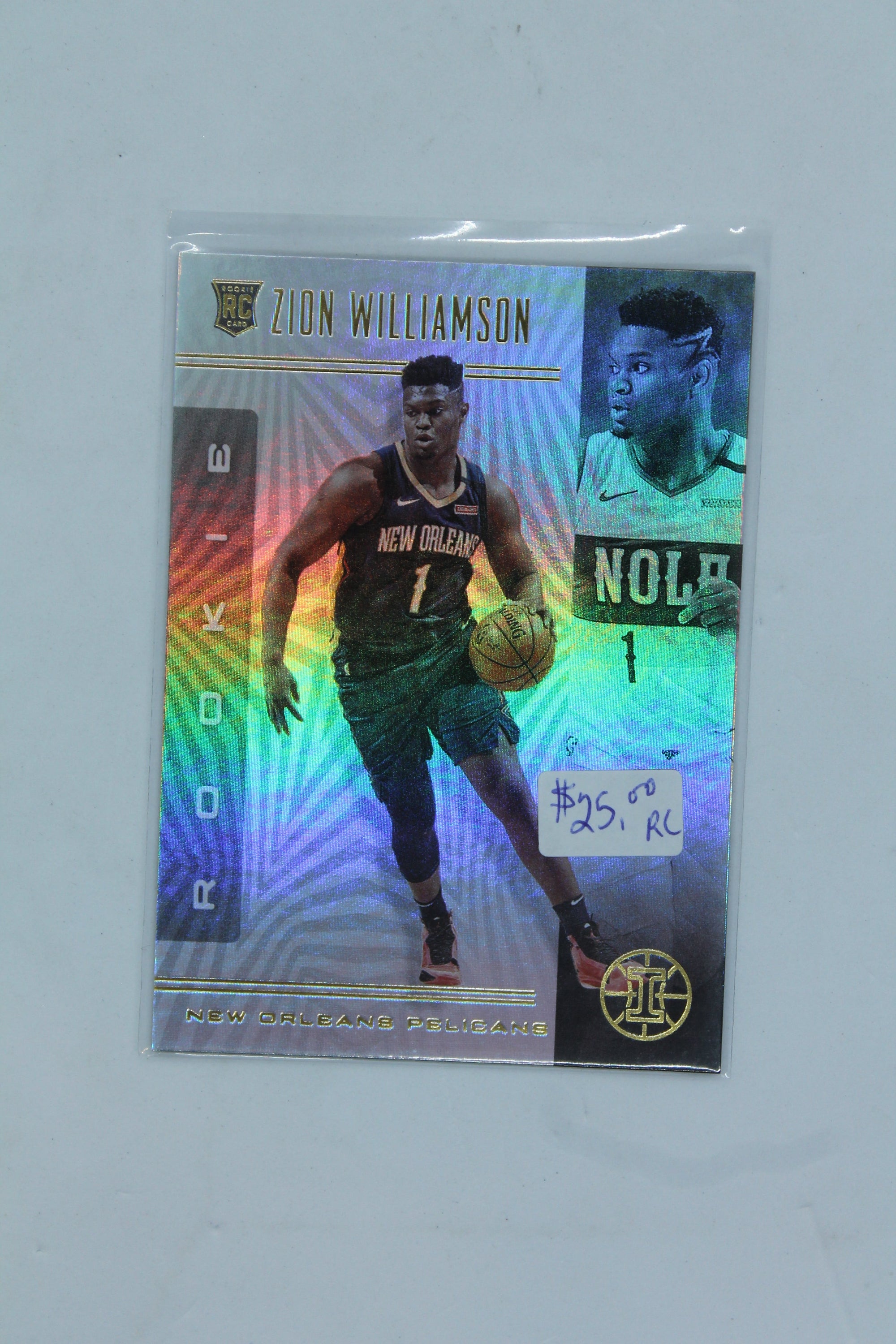 Zion Williamson 2019-20 Panini Illusions Rookie Card