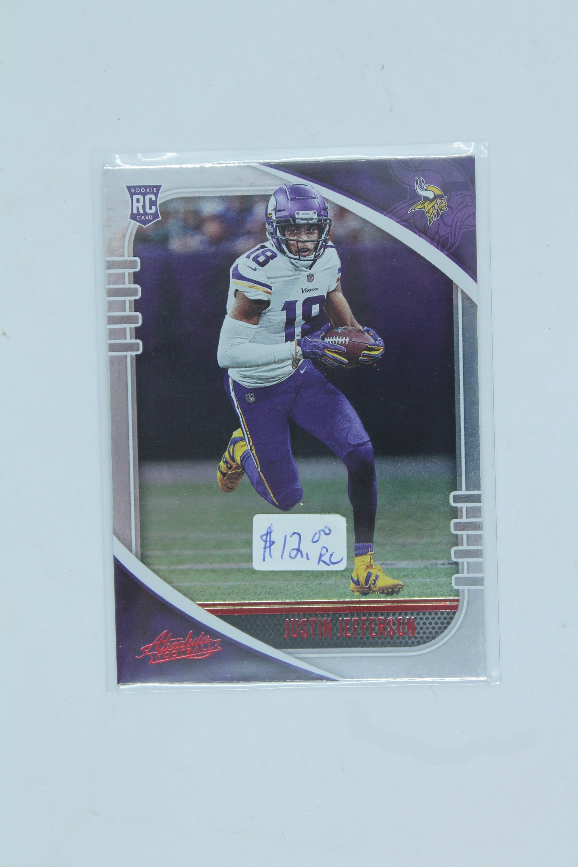 Justin Jefferson 2020 Panini Absolute - [Base] RED #168 Rookie Card