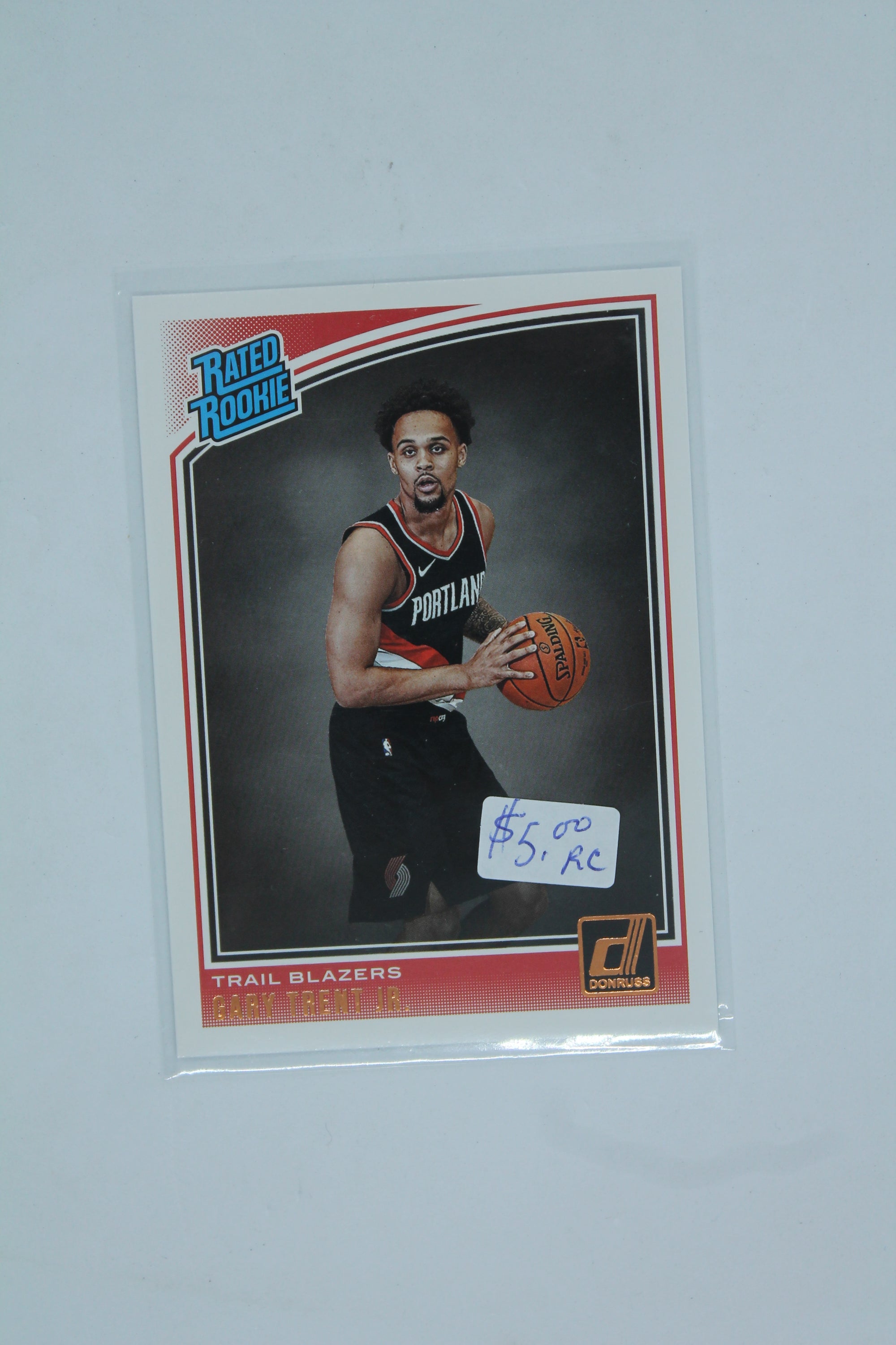 Gary Trent Jr. 2018-19 Panini Donruss Rookie Card