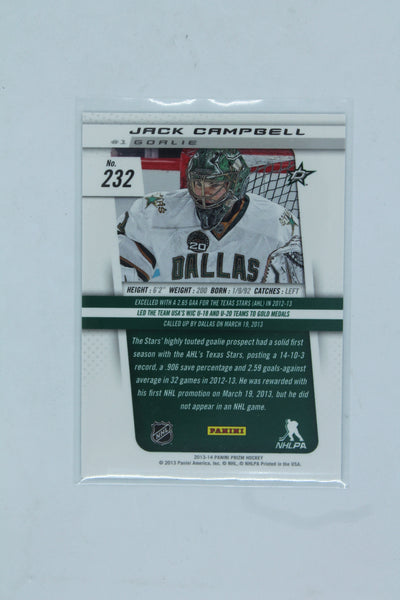 Jack Campbell 2013-14 Panini Prizm Rookie Card