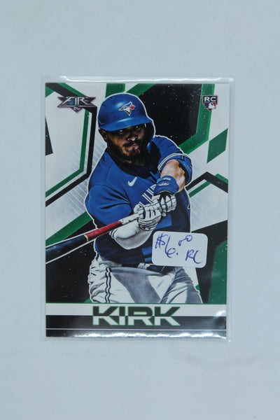 Alejandro Kirk 2021 Topps Fire Rookie Card