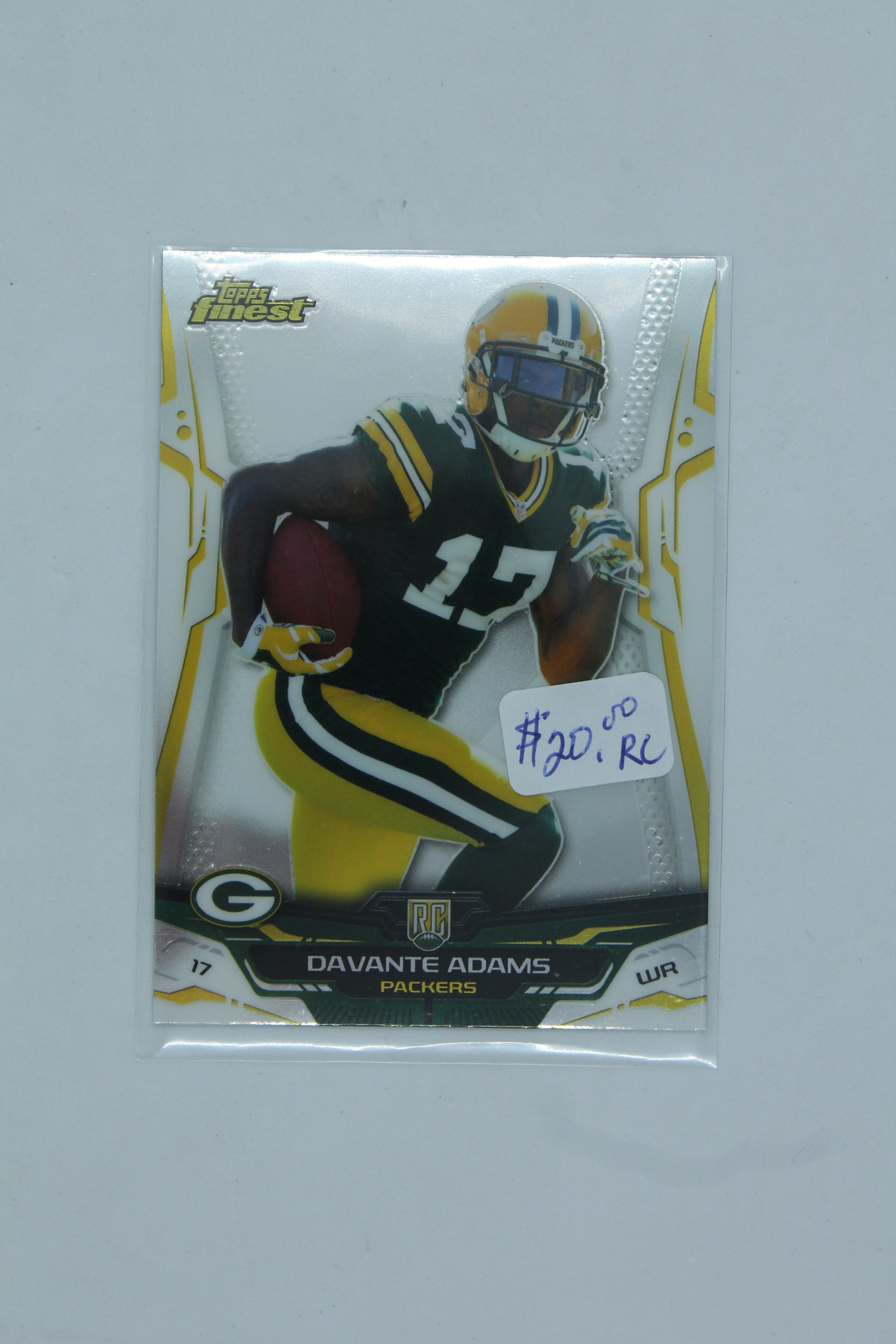 Davante Adams 2014 Topps Finest Rookie Card