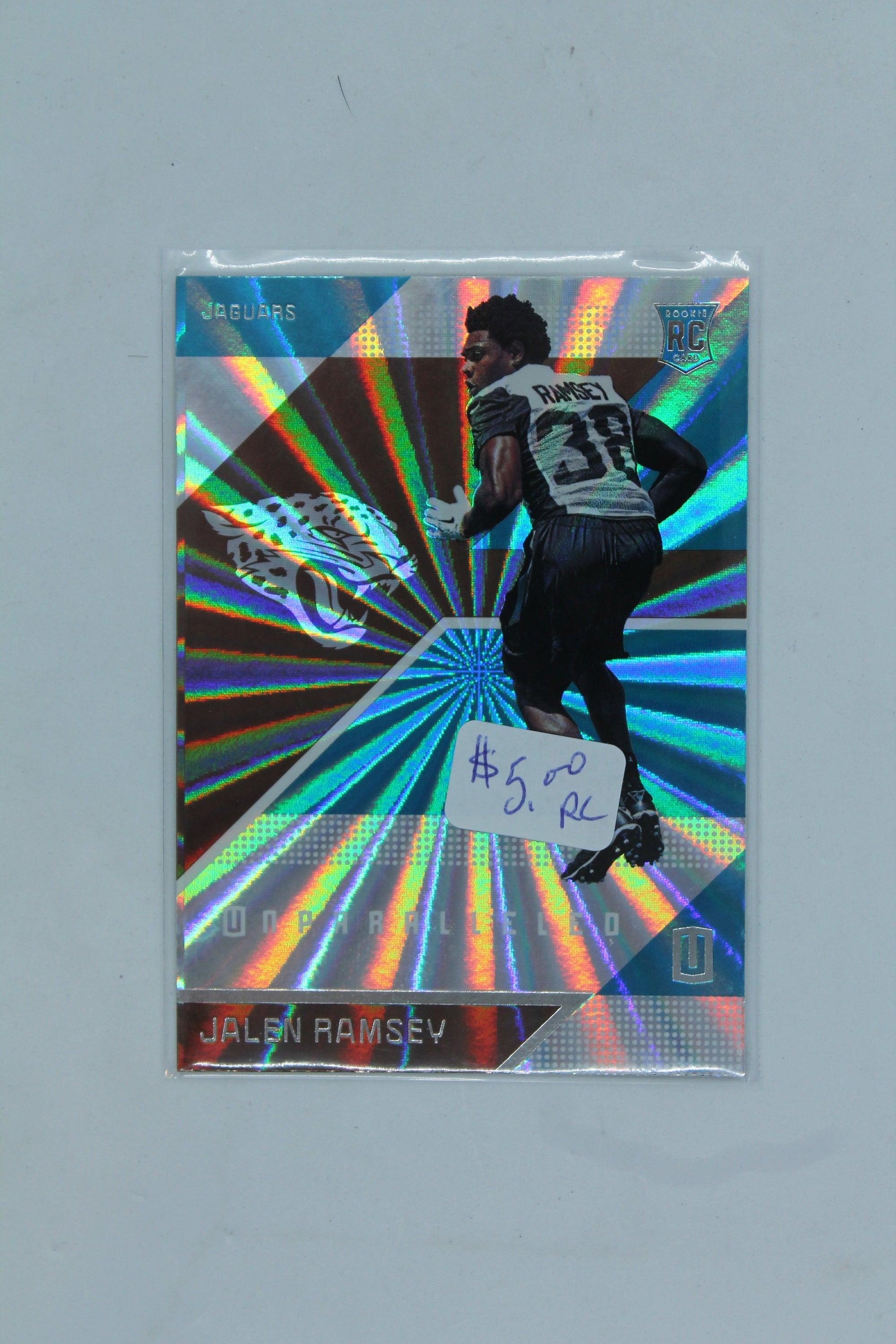 Jalen Ramsey 2016 Panini Unparalleled Rookie Card - Jacksonville Jaguars