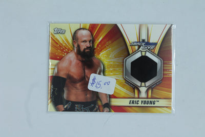 Eric Young 2019 Topps WWE Summerslam - Superstar Relics - #SR-EY  #140/196