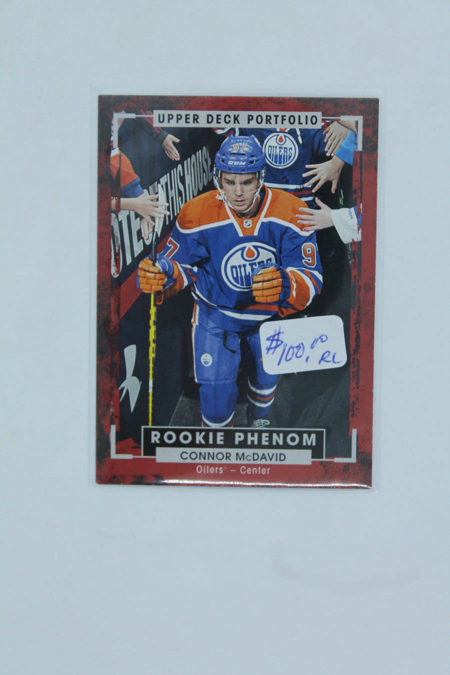 Connor McDavid 2015-16 Upper Deck Portfolio Rookie Card