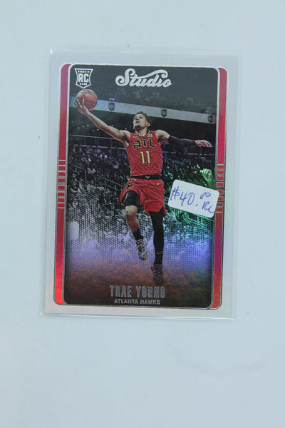 Trae Young 2018-19 Panini Chronicles Studio Rookie Card