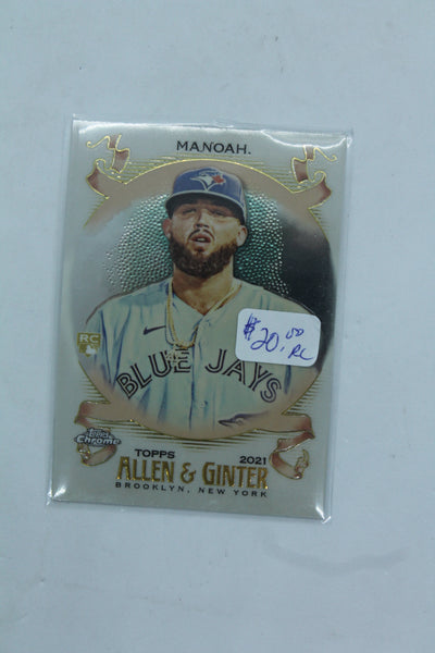 Alek Manoah 2021 Topps Allen & Ginter's Chrome RC