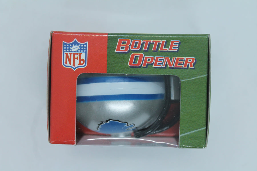 Detroit Lions Helmet Magnet Opener