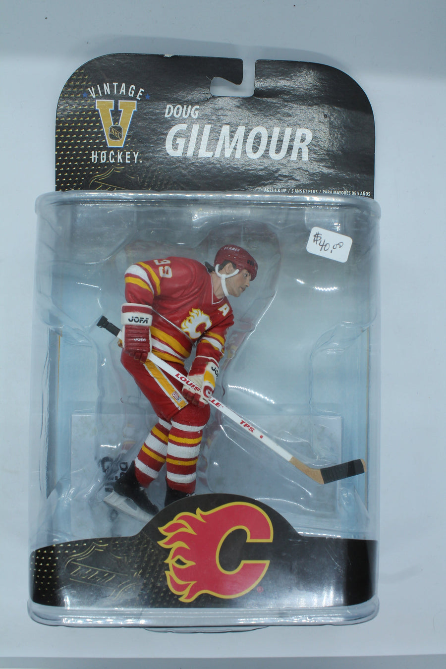 DOUG GILMOUR MCFARLANE - NHL LEGENDS 7 CALGARY FLAMES ACTION FIGURE
