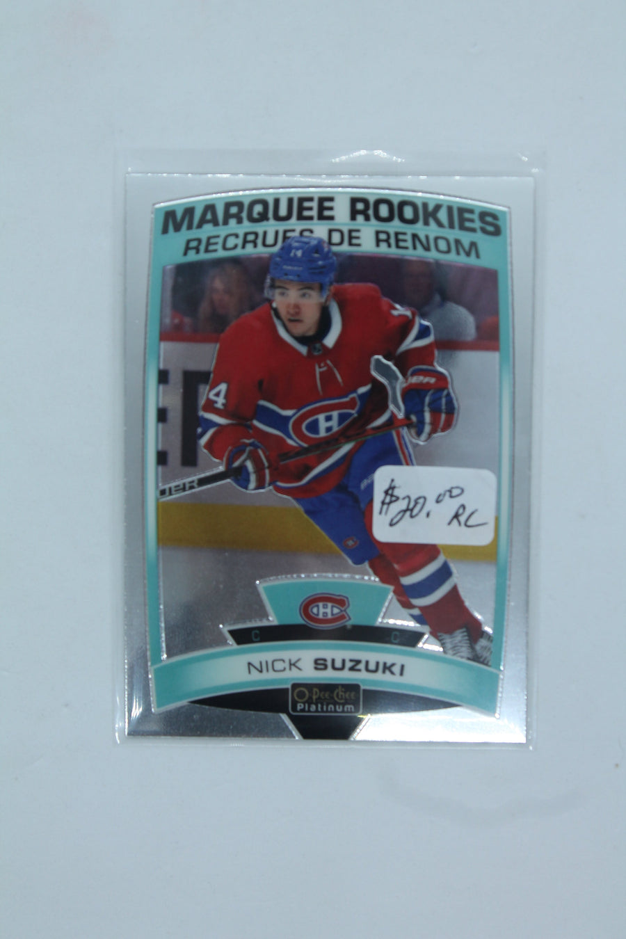Nick Suzuki 2019-20 O-Pee-Chee Platinum Rookie Card