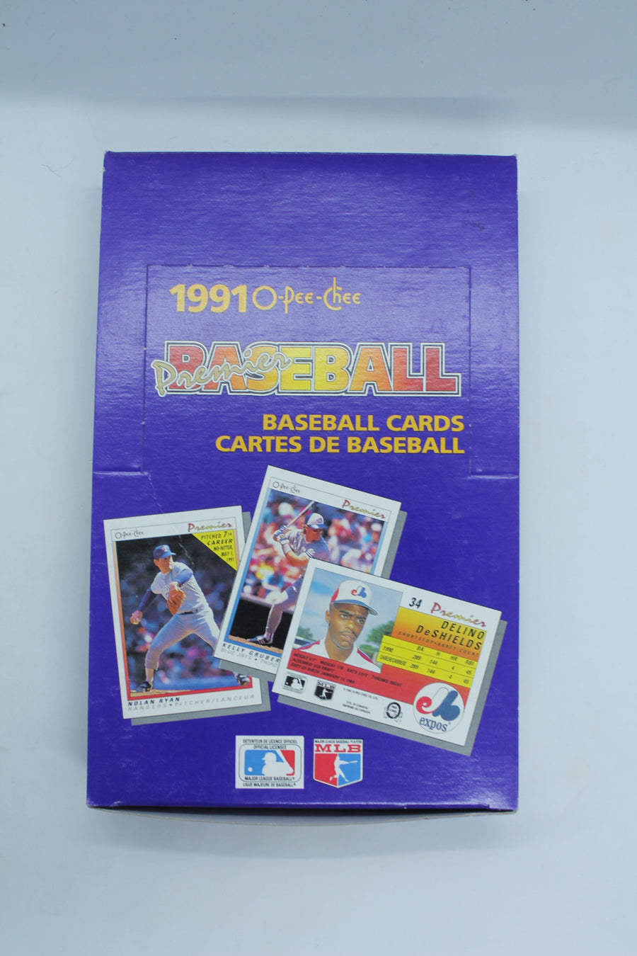 1991 O-Pee-Chee Premier Baseball Cards Unopened Packs (7 Cards/Pack)