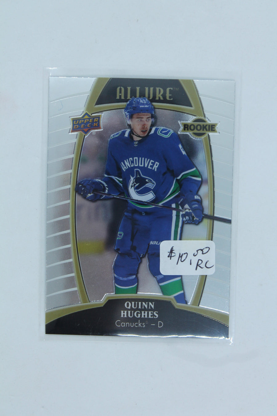 Quinn Hughes 2019-20 Upper Deck Allure Rookies Rookie Card