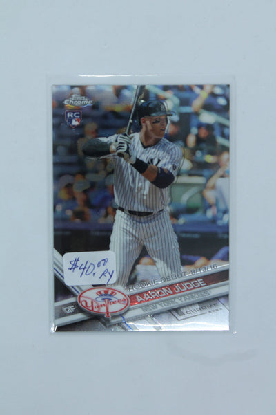 Aaron Judge Rookie Card 2017 Topps Chrome Update - Rookie Year
