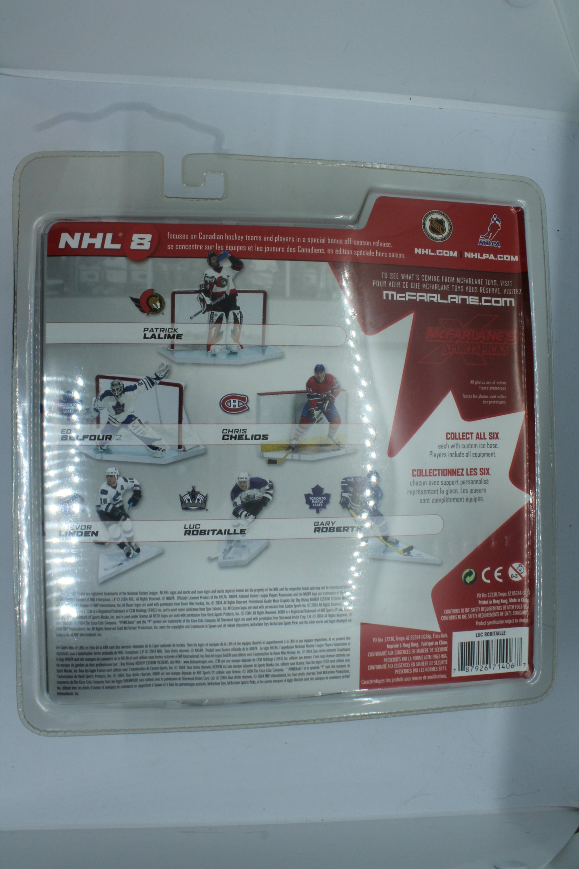 Luc Robitaille - MCFARLANE - NHL -  Los Angeles Kings - Series 8